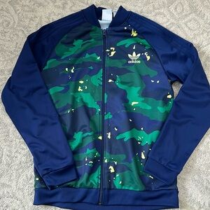 Adidas Full Zip Athletic Sweater Size 13-14